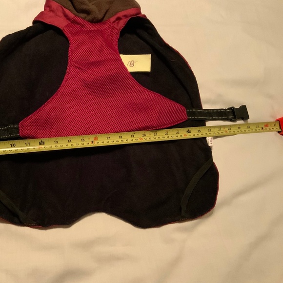 Hunter Fleece Lined Dog Coat (18” Length) - Picture 13 of 15